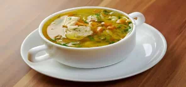 Chicken Soup With Mixed Vegetables