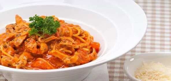 Chinese Style Barilla Spaghetti With Chicken
