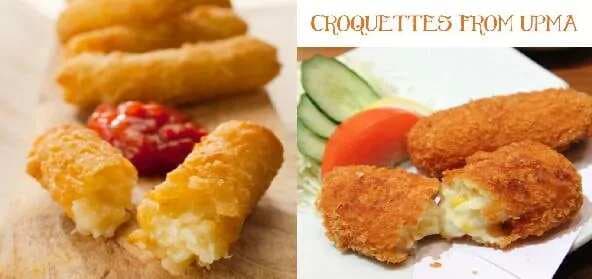 Croquettes From Upma