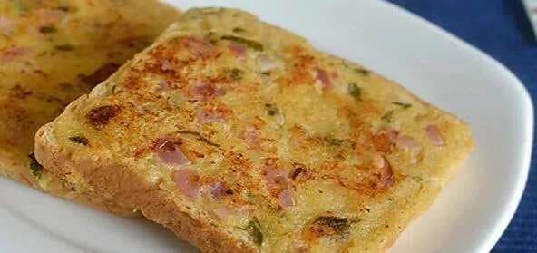 Eggless French Toast (Savoury Version)
