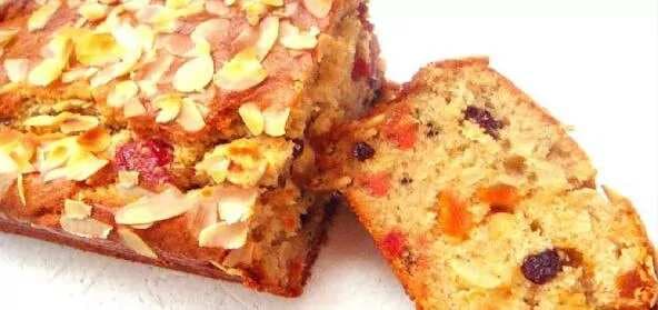 Eggless Fruits And Nuts Cake