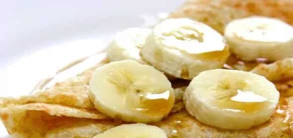 Eggless Oatmeal Banana Wheat Pancakes