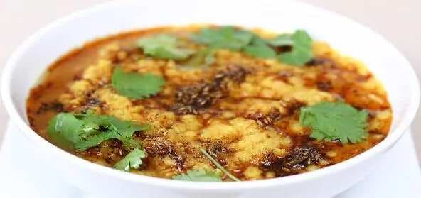 Eggplant And Chickpeas Dal