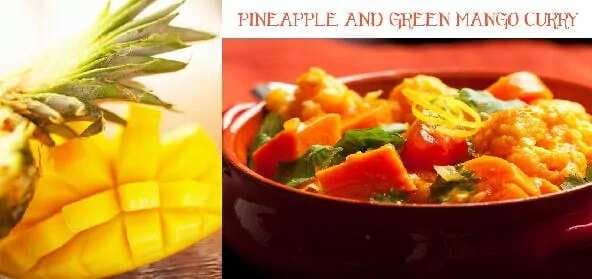 Green Mango Curry With Pineapple