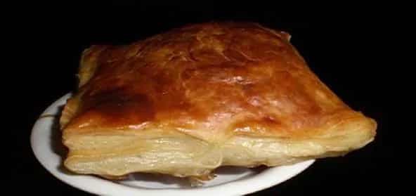 Homemade Flaky Puff Pastry And Vegetable Puff