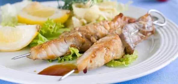 Kabab Samak (Fish Kebabs)