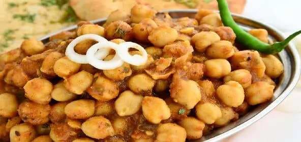 Kabuli Chana With Potatoes