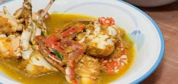 Kashmiri Mirch Crab Curry