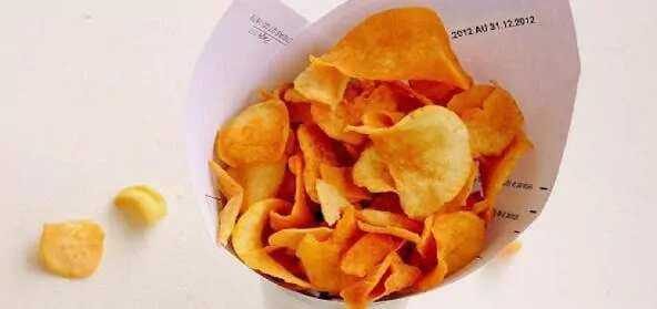 Masala Sweet Potato Degree Chips