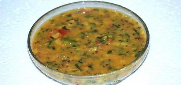 Masoor And Tuvar Dal With Zucchini