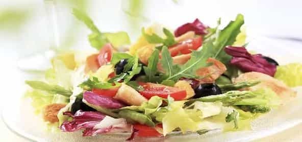 Mixed Vegetables And Fruits Salad
