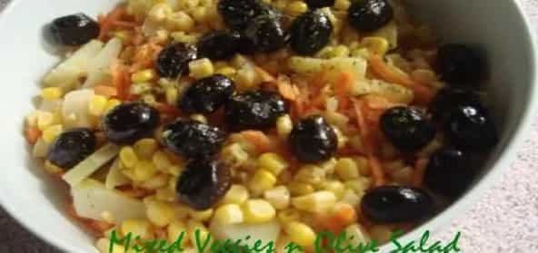 Mixed Veggies N Olive Salad