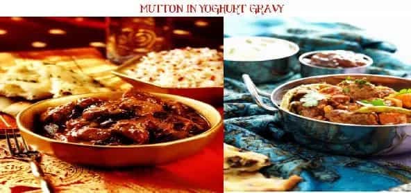 Mutton In Yoghurt Gravy
