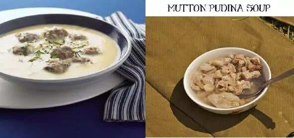 Mutton Pudina Soup