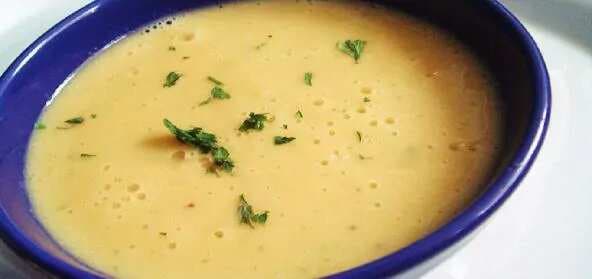 Mw Herbed Potato And Carrot Soup