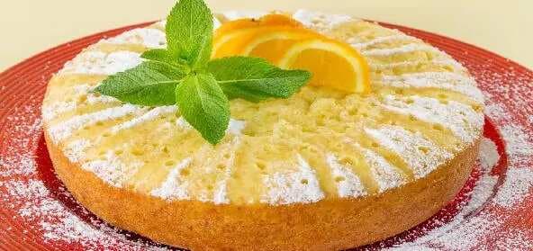 Orange Cake (Eggless)