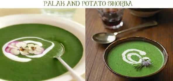 Palak And Potato Shorba