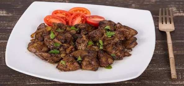Pepper And Onion Liver Fry