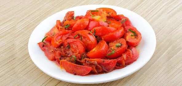 Plain Masala Tomatoes