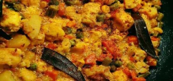 Plain Mixed Vegetable Curry