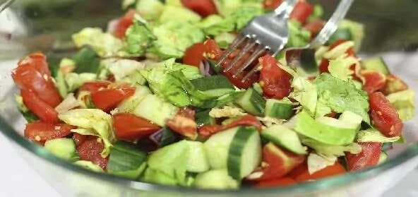 Plain Mixed Vegetable Salad