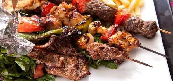 Plain Mutton Boti Kebab