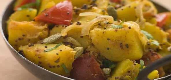 Potato Fenugreek Vegetable