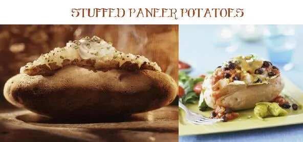 Potatoes With Baked Bean Stuffing