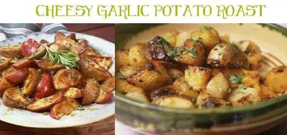 Rosemary Roast Potatoes With Garlic