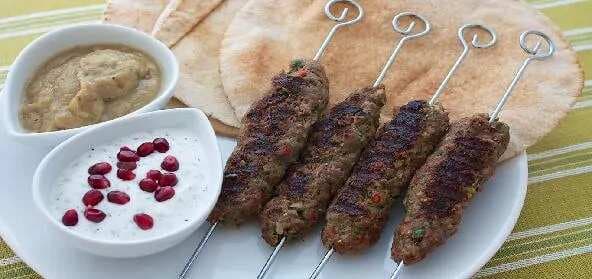Seekh Kebab With Parsley