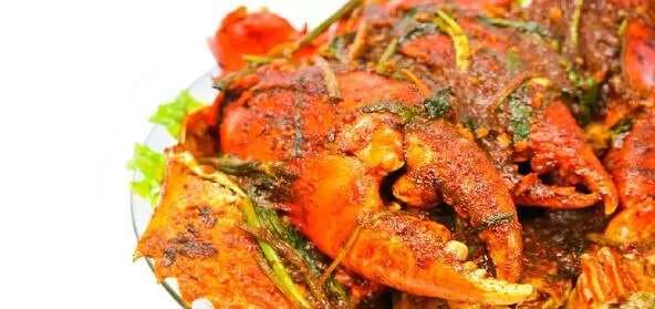 Simple Fried Crab In Chilli Sauce