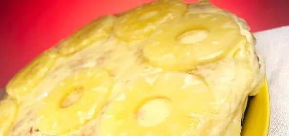 Simple Pineapple Cake