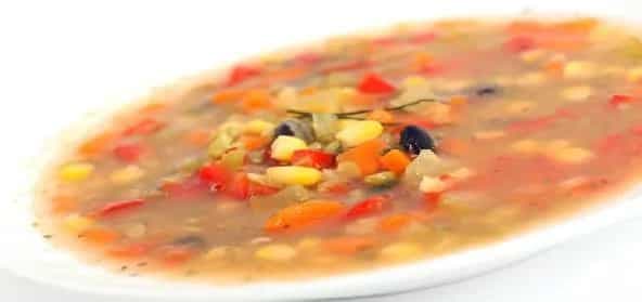 Sizzling Sweet Corn Vegetable Soup