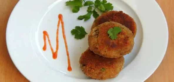Sprouted Moong Dal Cutlets