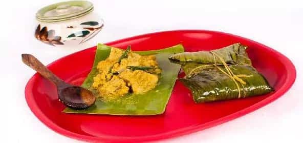 Steamed Mustard Fish With Coconut