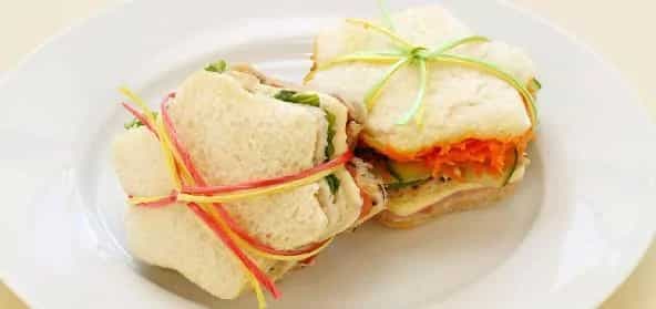 Tricolour Sandwiches