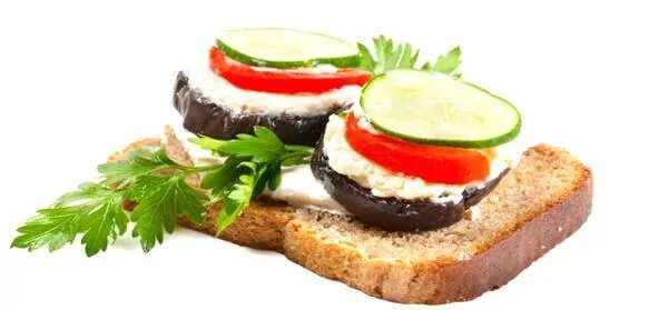 Tuna Open Sandwiches
