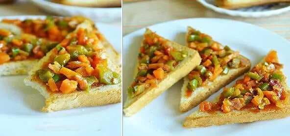 Vegetable Masala Sandwich
