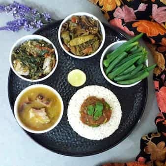 A Soulful Naga Platter-Comfort & Healthy Food
