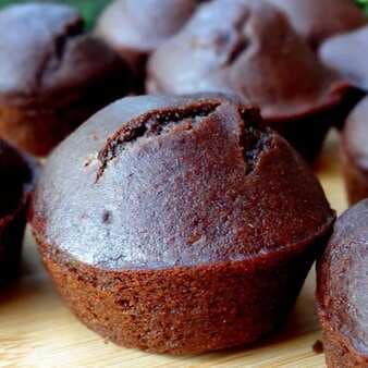 Banana chocolate muffins (eggless)