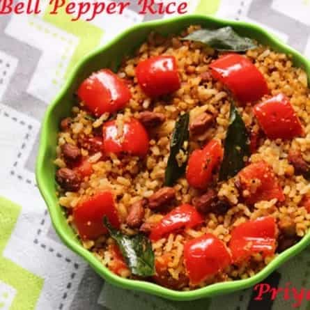 Bell pepper rice