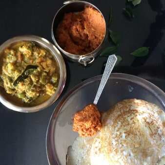Bengaluru special set dosa served with sagu