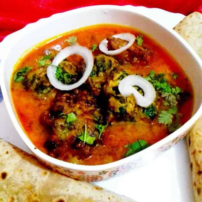 Bhindi Pakora Curry/Okra Fritter Curry