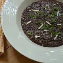 Black rice risotto (italian with a twist-vegan recipe)