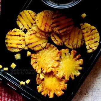 Brazilian grilled pineapple