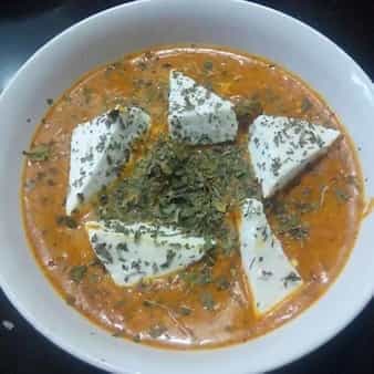 Butter paneer masala without onion garlic