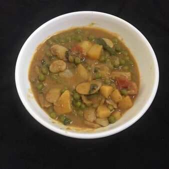 Butterbeans peas curry