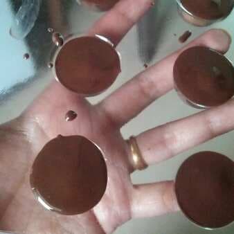 Caramel filled chocolates