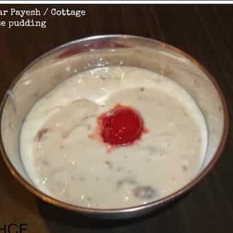 Chanar payesh (bengali style cottage cheese pudding)
