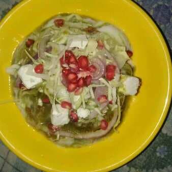 Chatpati Chaat With Pomegranate Seeds